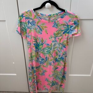 Lilly Pulitzer Pink and Blue Sundress Mini